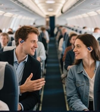 Los auriculares MOZC combinan lo mejor de la tecnología de traducción en tiempo real con un diseño moderno y funcional. Ofrecen compatibilidad con 168 idiomas.